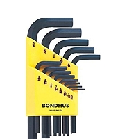 Bondhus 12237 - 13pc Short Hex Wrench Set
